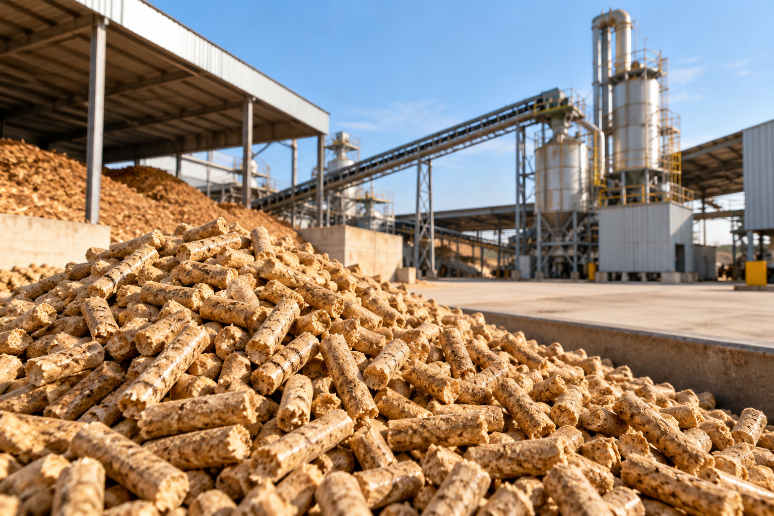 Biomass pellets from Kailash Industries, Bikaner
